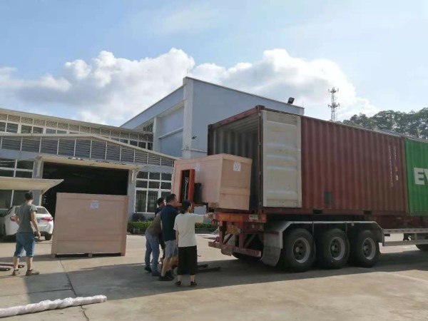 Shipment For Two Sets Auto Mask Making Machine