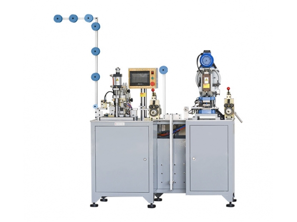 New Launched-Full-auto metal zipper film sealing and hole punching machine