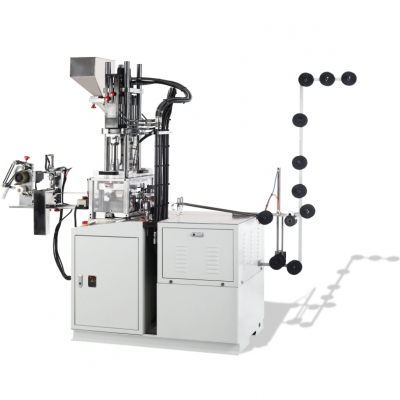 Automatic plastic top and bottom stop injection molding machine