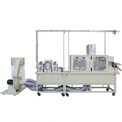 Fully Automatic Metal Zipper Polishing Machine 12 Rollers