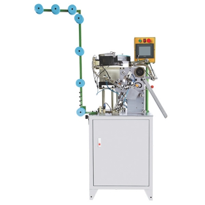 Full-auto Metal Zipper Fancy Puller Slider Mounting Machine