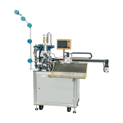 Full auto nylon slider mounting and cutting machine(short frame)